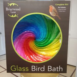 Glass Bird Baths