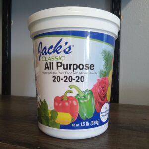 Jacks Classic 20-20-20 1.5LB Plant Food