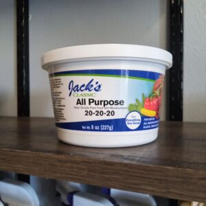 Jacks Classic 20-20-20 8oz Plant Food
